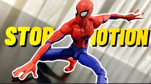 Spider-Man Swinging Stop Motion | Behind the Scenes
