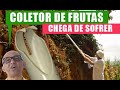 Aprenda a fazer um coletor de frutas com cano PVC