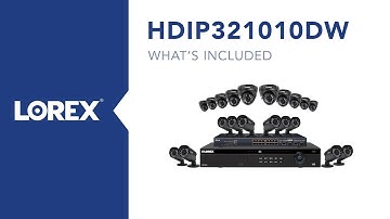 Unboxing the Lorex HDIP321010DW Digital IP Security System