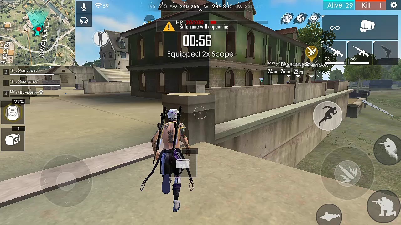 RANKED SQUAD WITH WIKWIK GENG - GARENA FREE FIRE MY