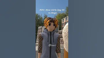 How Girls Say Hi Vs Boys Comedy Animatedcartoon Memes 