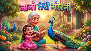 नानी तेरी मोरनी को मोर ले गए 🦚 | Nani Teri Morni Ko Mor Le Gaye | Hindi Cartoon Rhymes