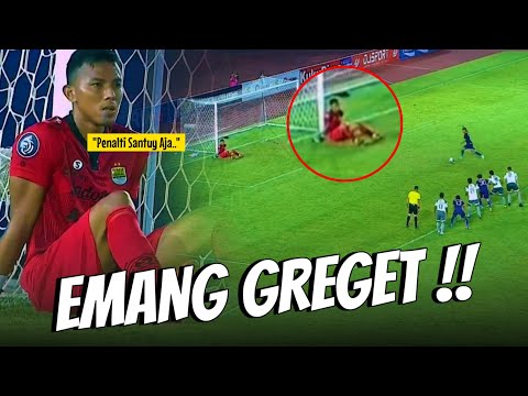 Teja Pakai Cheat Lagi !! 13 Save Berkelas Penjaga Gawang Persib Bandung Teja Paku Alam di Liga 1