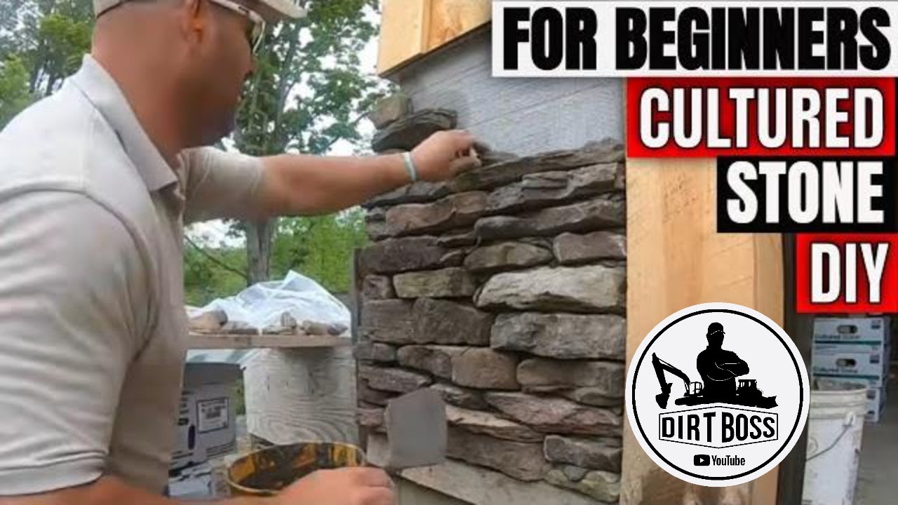 How to install cultured stone veneer for beginners Part 1