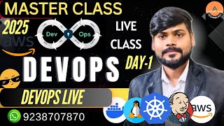 DEVOPS LIVE MASTER CLASS DAY-1 || Master DevOps components #devopsbustechnology #devops #awsdevops