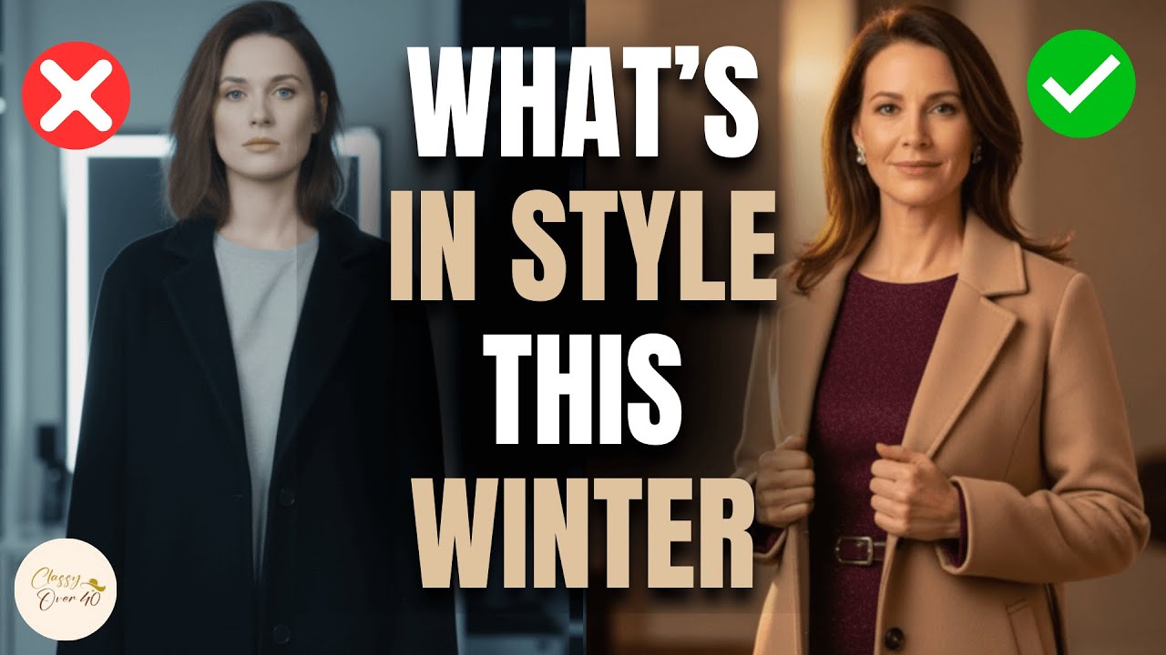 Что в моде зимой 2025 года | 7 стильных трендов для женщин 40+