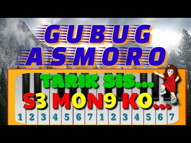 Not GUBUG ASMORO Not Angka Pianika / Piano - YouTube