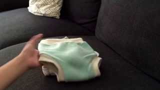 Our leak-proof overnight cloth diapering solution