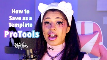 PRO-TOOLS: How to SAVE as a TEMPLATE and IMPORT SESSION DATA