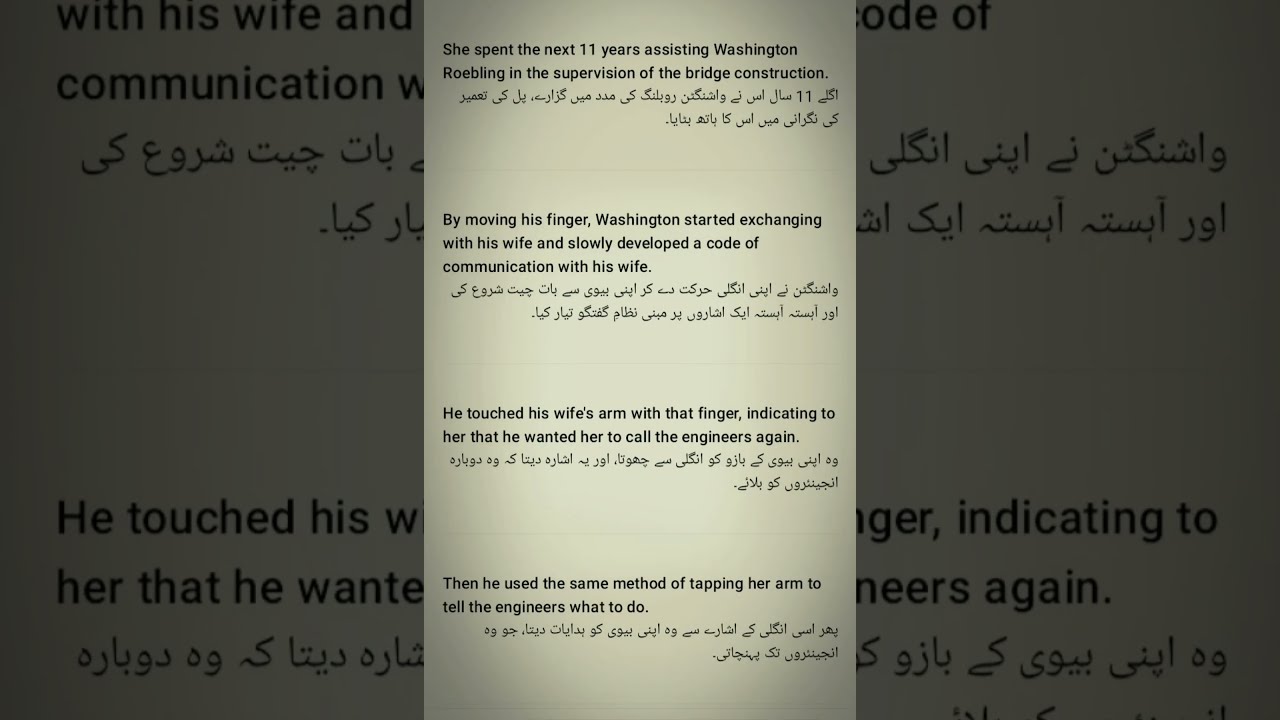 Nothing is Impossible The Construction of Spectacular Brooklyn Bridge Grade 9 Unit 4 Translated In :