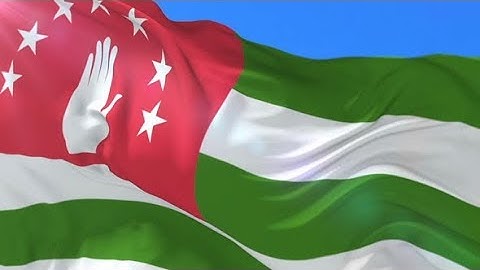 Abkhazia Flag Waving at Wind | Motion Graphics - Videohive template