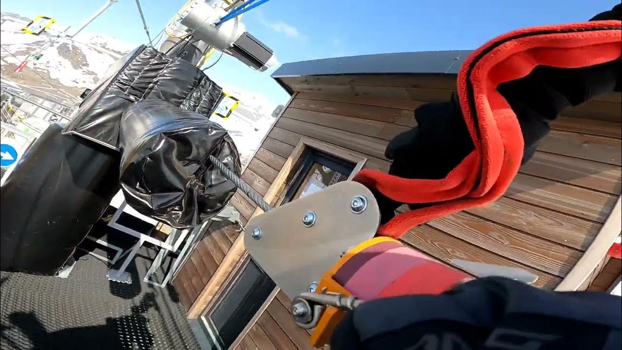 Val Thorens Double Bee Zipline YouTube