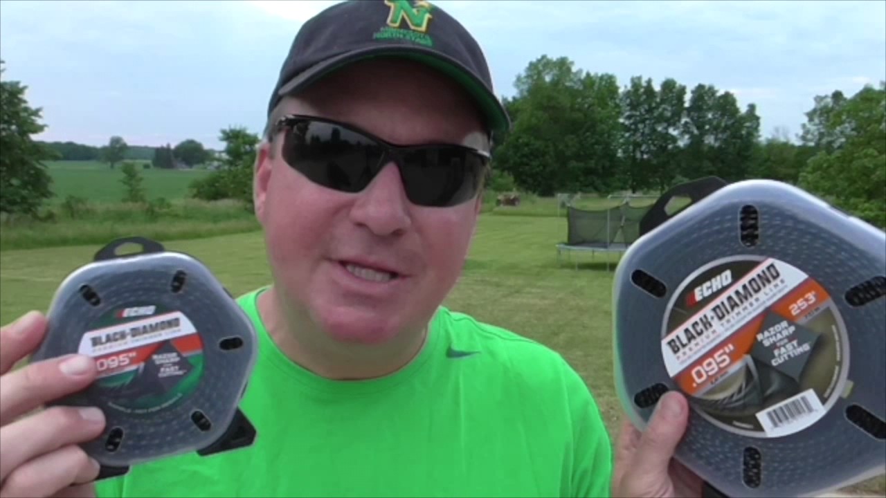 ECHO BLACK DIAMOND TRIMMER LINE FREE SAMPLES!! YouTube