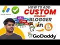 HOW TO ADD CUSTOM DOMAIN ON Blogger - CONNECT CUSTOM DOMAIN WITH BLOGGER GODADDY BLOGGER HEMANT