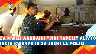 ZA MWIZI AROBAINI “JINI TAPELI” ALIVYOINGIA KWENYE 18 ZA JESHI LA POLISI