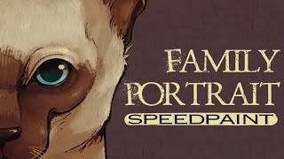 SPEEDPAINT #14 : "Family Portrait"