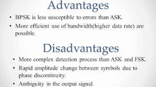 BPSK and QPSK ppt