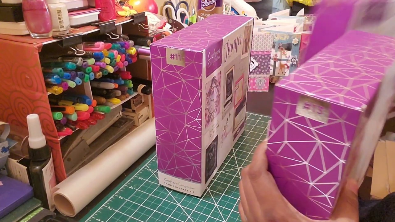 Crafters companion Subscription box 13,12,11 YouTube Crafters companion Subscription box 13,12,11 YouTube