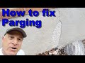 How to Repair Foundation Parging