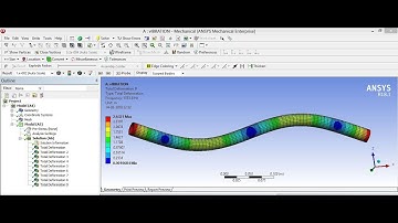 Modal Analysis : Vibration Analysis on Shaft || Ansys Workbench 18.1 || Analysis Tutorial