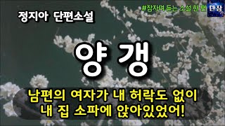 [잠자며 듣는 한국 소설] 남편의 여자가 내 허락도 없이 나의 집 소파에 앉아있었어! 