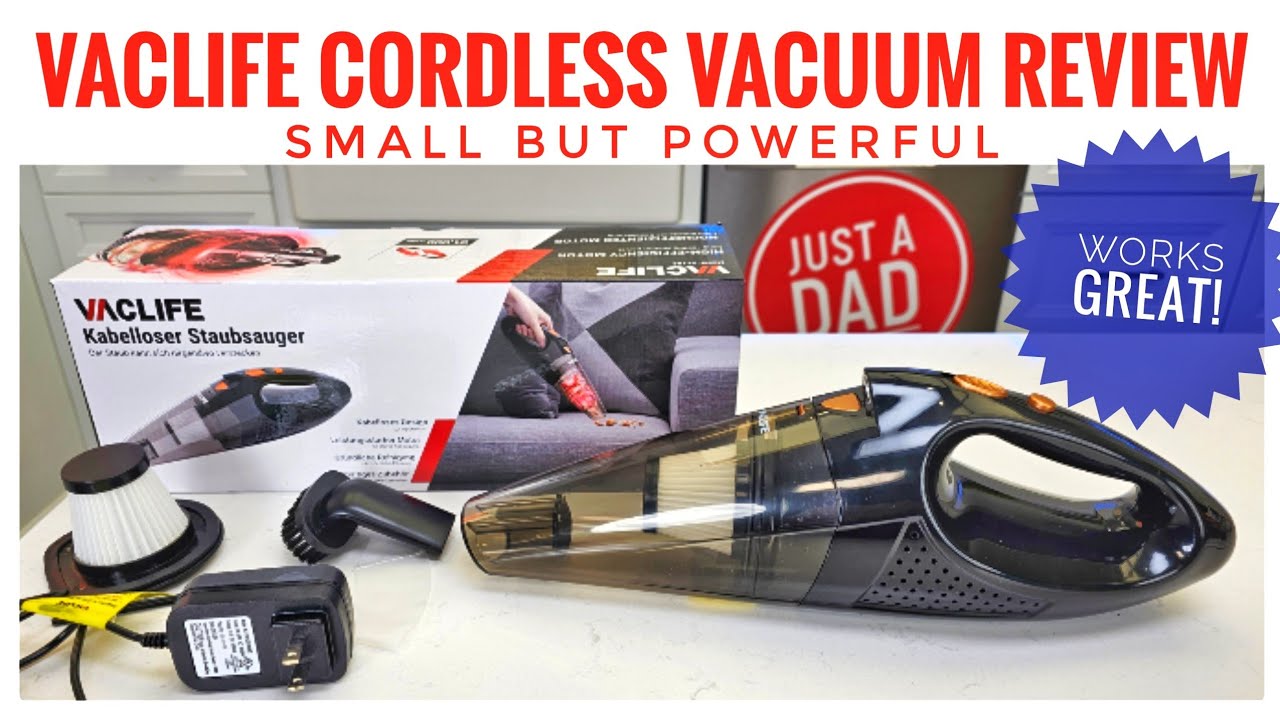 VacLife Handheld Vacuum, Car Vacuum Cleaner Cordless, Mini Portable Re