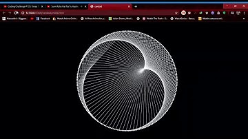 Cardioid geometric visualization using p5.js