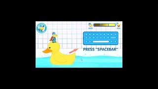 pajanimals squacky superhero bathtub splash game flash screenshot 1