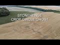 Stonehenge crop circle after harvest