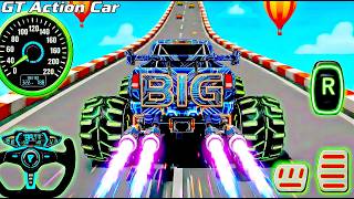 Mega Ramp Monster Car Racing 3D - Extreme Car Stunts -Android Gamepla #MegaRamp #3DGames #CarRacing screenshot 4