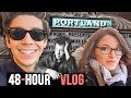 PORTLAND in 48 HOURS ft. Billy Joel | david prater TRAVEL VLOG