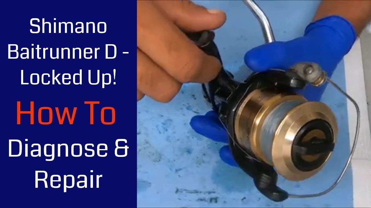 servicing shimano baitrunner reel Shimano Baitrunner 8000D Won't Turn