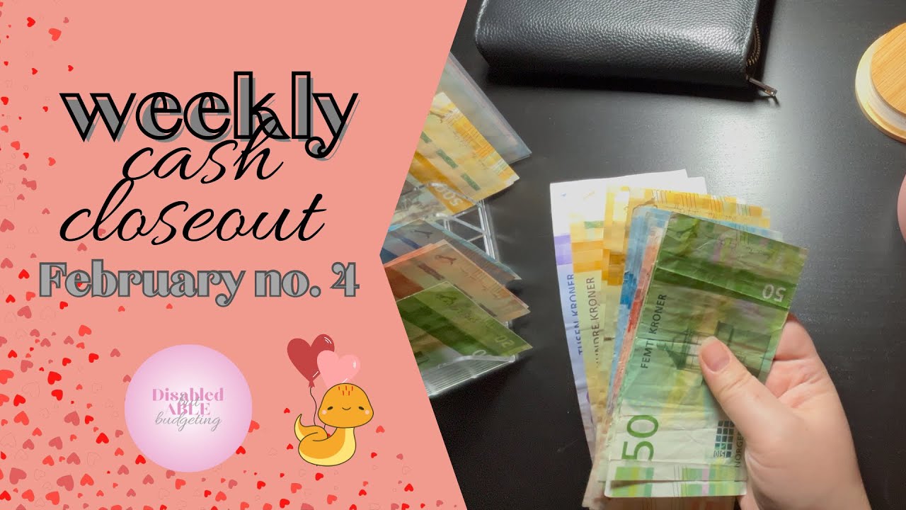 Weekly closeout | last week of February | Low income - YouTube
