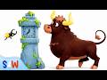 Hickory Dickory Dock 🪲 Beetle, 🦞Lobster, 🐦 Bird, 🐢Turtle, 🐱Caracal & 🐂 Bull | Nursery Rhymes