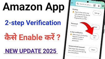 Amazon Account Security: Turn On Two-Step Verification Easily | Amazon Enable 2-step Verification