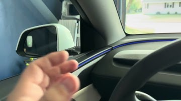 How to adjust side mirror tilt with 2026 Tesla Model Y Juniper