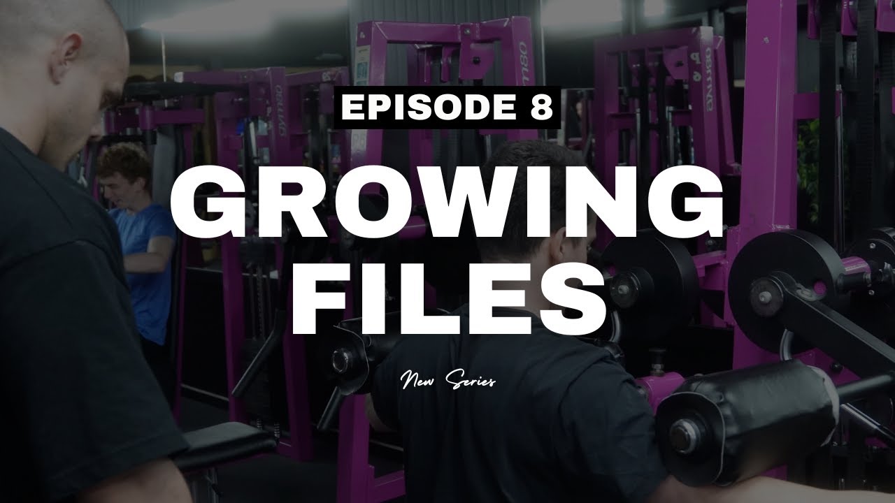 Growing Files 2024 - Episode #9 - Raw workout with a client in Belgium ...
