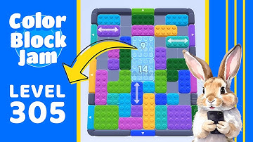 Color Block Jam Level 305 Solution Walkthrough
