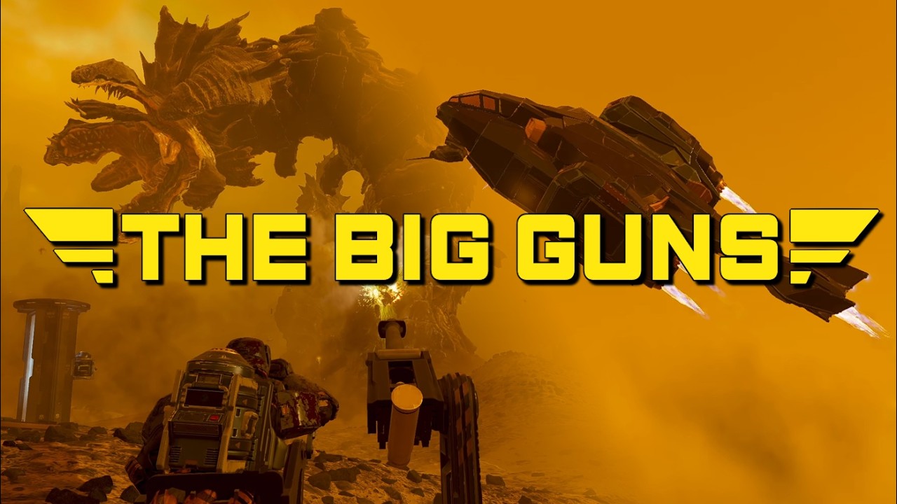 Bringing THE BIG GUNS To Full Clear Oshaune! | Helldivers 2