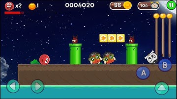 Red Hero 4: Ball Bounce Adventure Gameplay Walkthrough (Android,iOS) - Part 2