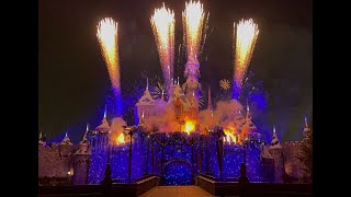 Disneyland's BELIEVE IN HOLIDAY MAGIC Fireworks Show 12/3/21