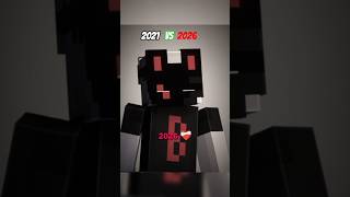Redox 2021 VS 2026 🥶☠️ #minecraft #gaming #redoxzzz