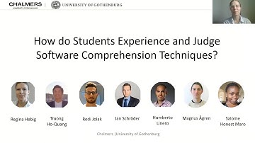 ICPC 2020 - How do Students Experience and Judge Software Comprehension Techniques?