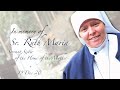 In Memory of Sr. Ruth Maria, SHM