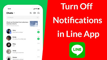 How to Turn Off Notifications in Line App?