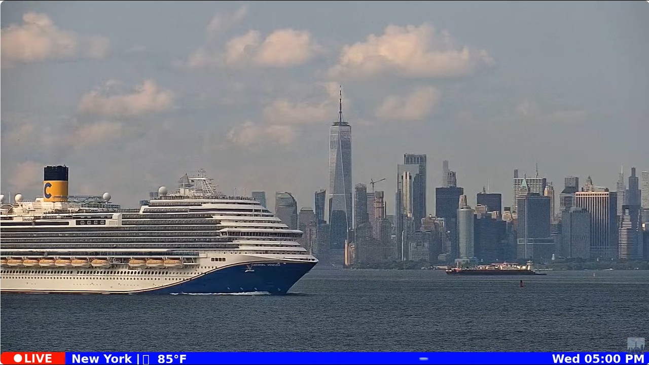 🔴 NYC LIVE - HARBOR VIEW - September 23, 2026 - Night and Morning