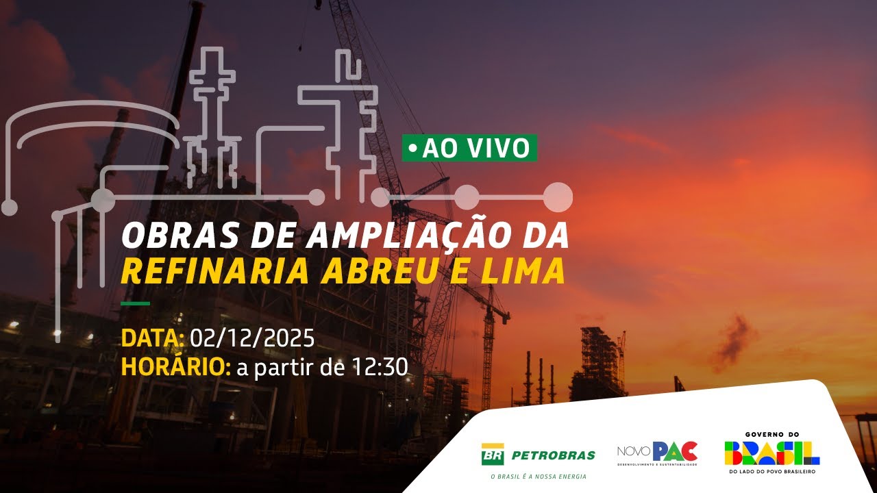 Obras de ampliação da Refinaria Abreu e Lima