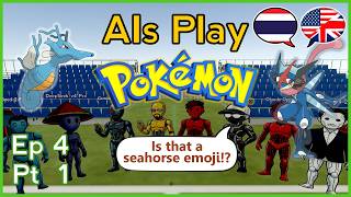 AIs Play Pokemon, Gen 7 Semi-Random Draft! - Episode 4 Part 1 (ChatGPT vs the Seahorse Emoji)
