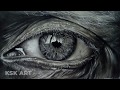 Hyper Realistic Eye Sketch With Pencil | Hyper Realistic Drawing