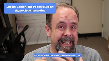 Skype Cloud Recording - How To Record Skype With No Additional Software (For Free)